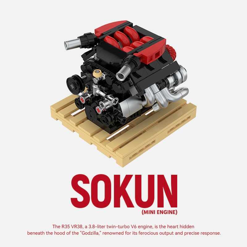 R35 VR38 Mini Engine