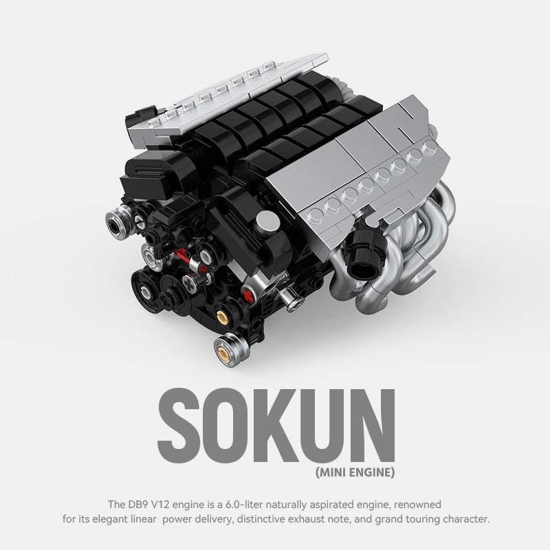 DB9 V12 Mini Engine