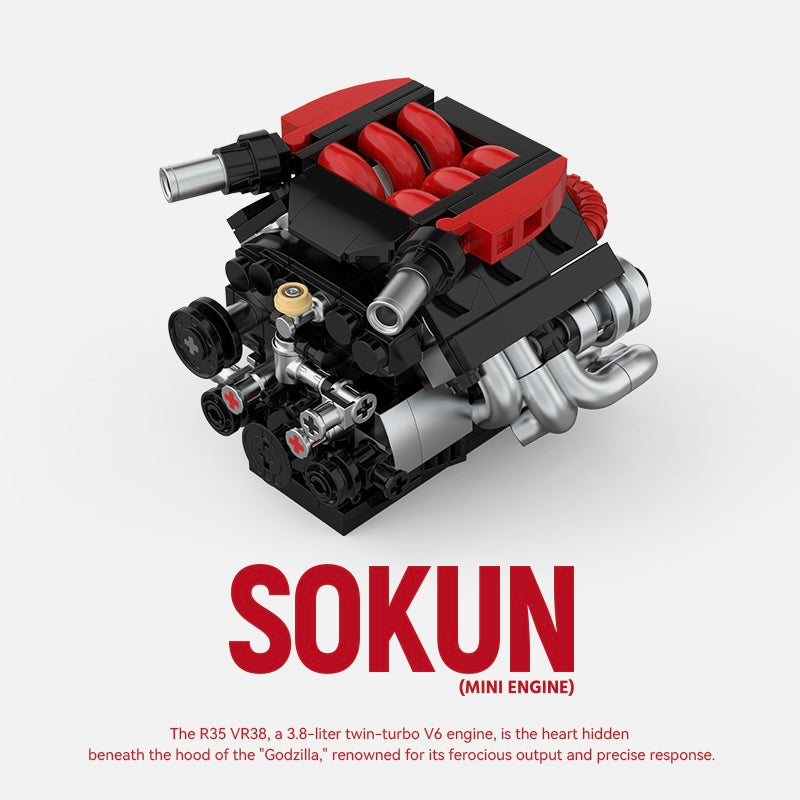 R35 VR38 Mini Engine