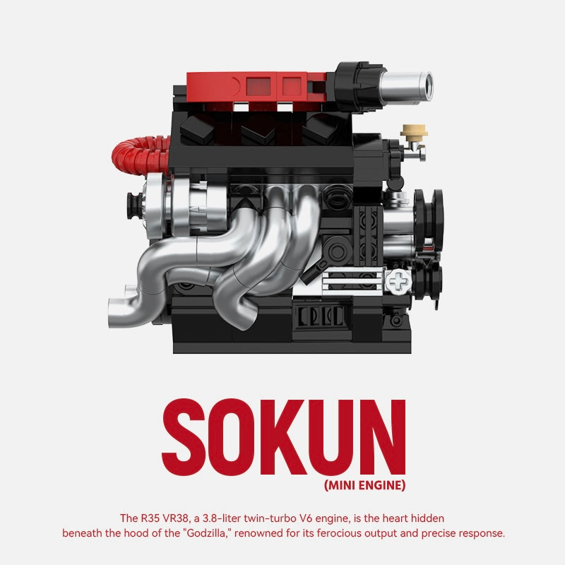 R35 VR38 Mini Engine