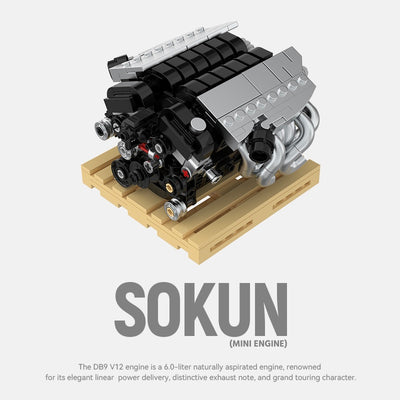 DB9 V12 Mini Engine