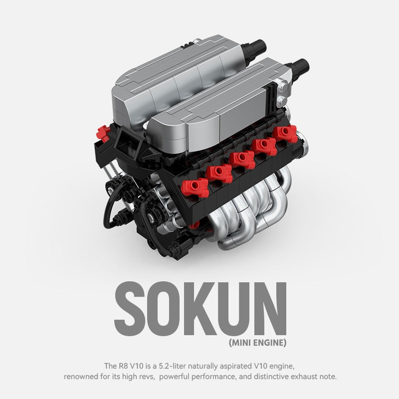 R8 V10 Mini Engine