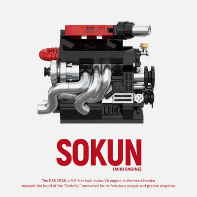 R35 VR38 Mini Engine