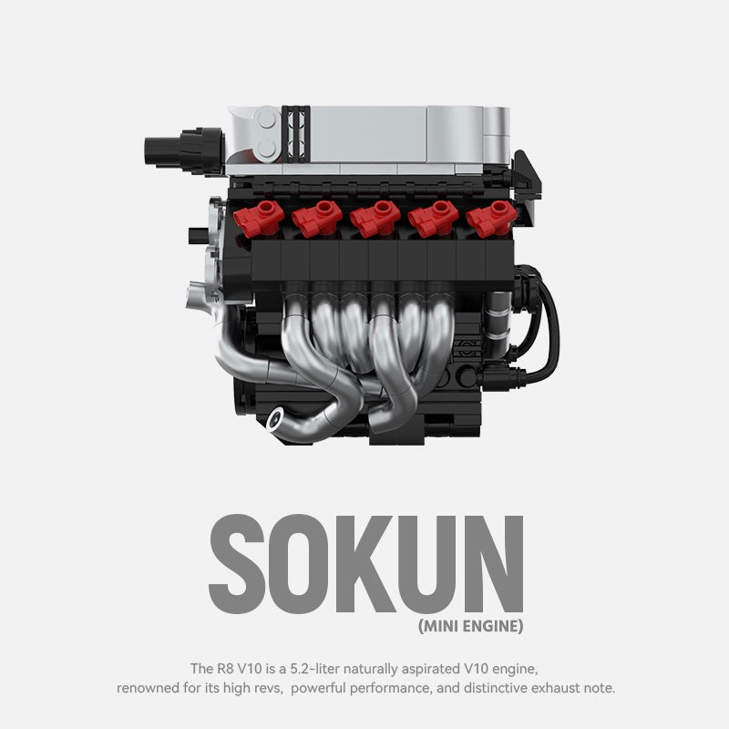 R8 V10 Mini Engine