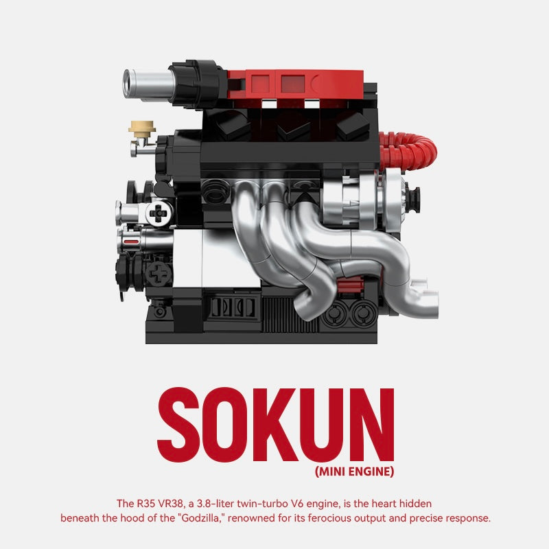 R35 VR38 Mini Engine