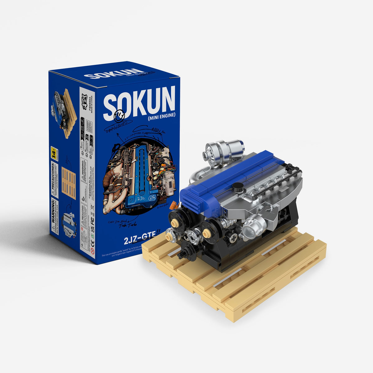 2JZ-GTE Mini Engine