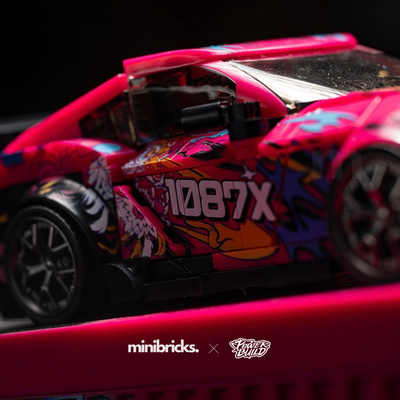1087x Drift Team Toyota Supra – Minibricks 1087x Drift Team Toyota Supra – Minibricks