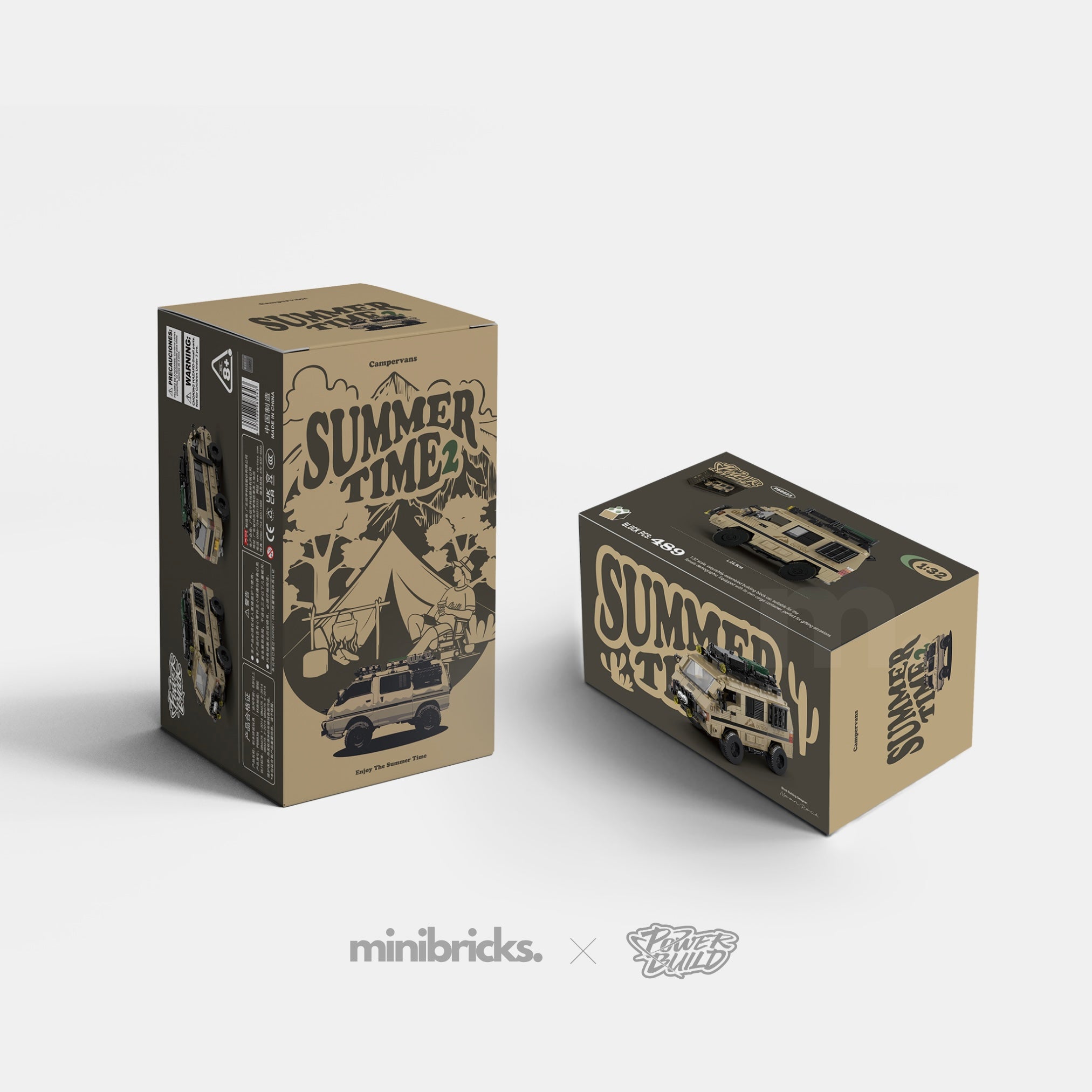 Retro 4x4 Camper Van